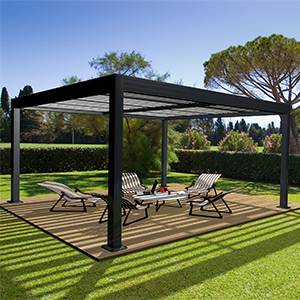  Pergola  Eclipse Ombri re  solaire Bourgeois Global France